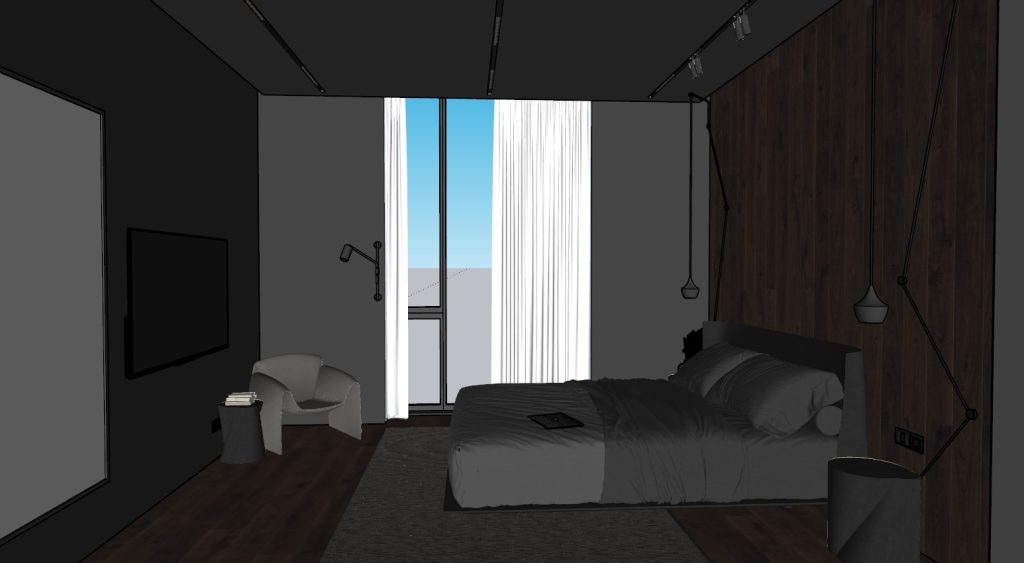 cb10692 แบบห้องนอนร่วมสมัย contemporary bedroom 8