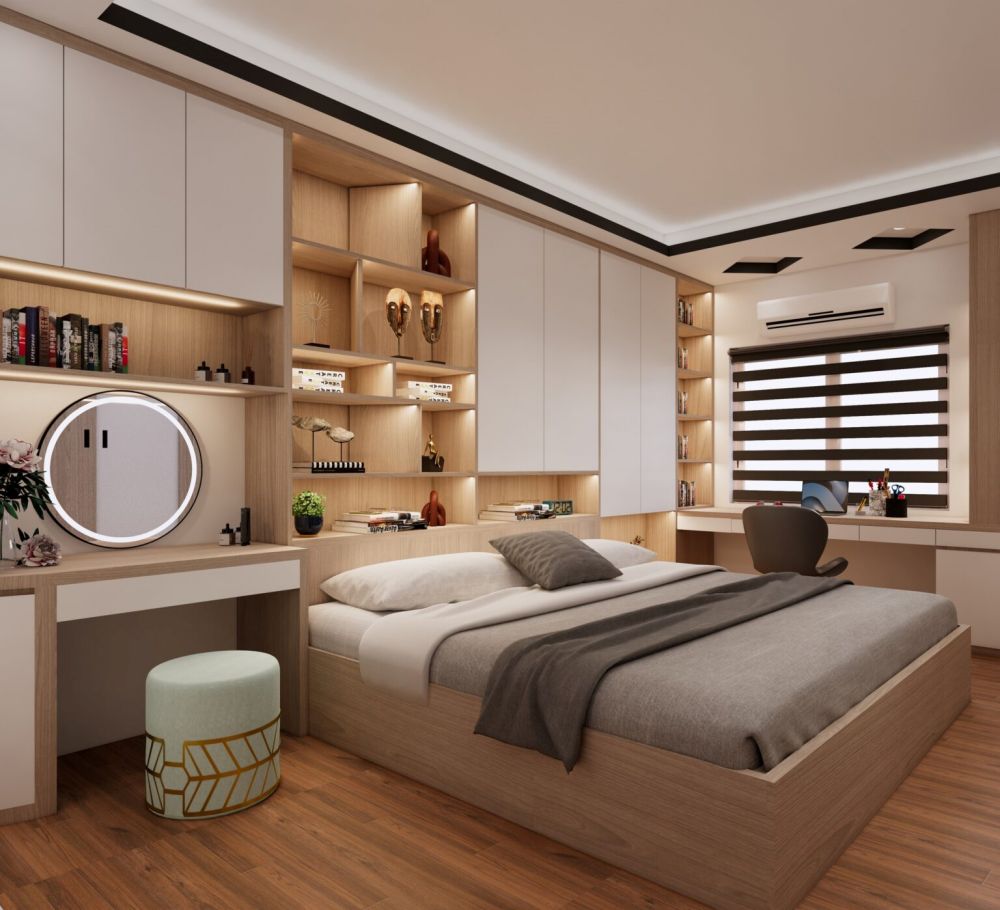 cb12655 แบบห้องนอนร่วมสมัย contemporary bedroom 4