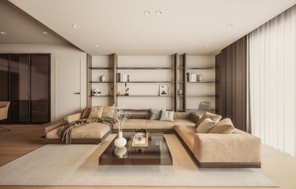 cl13632 แบบห้องนั่งเล่นร่วมสมัย contemporary living room 5