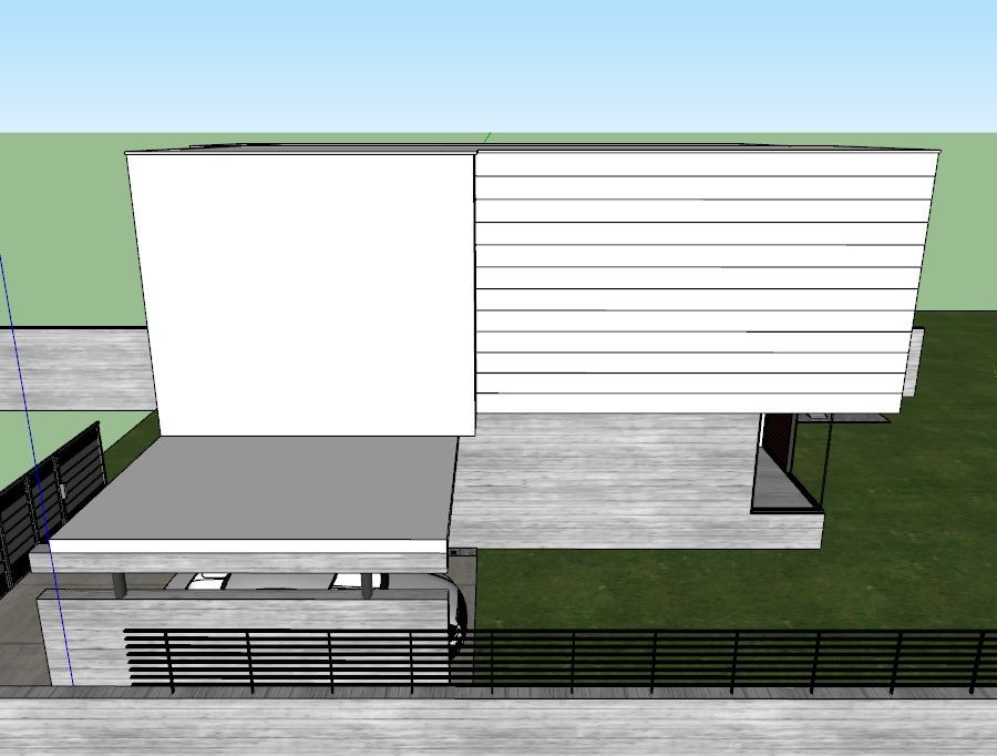 m7006 แบบบ้านสองชั้นสไตล์โมเดิร์น two story modern house plan 6