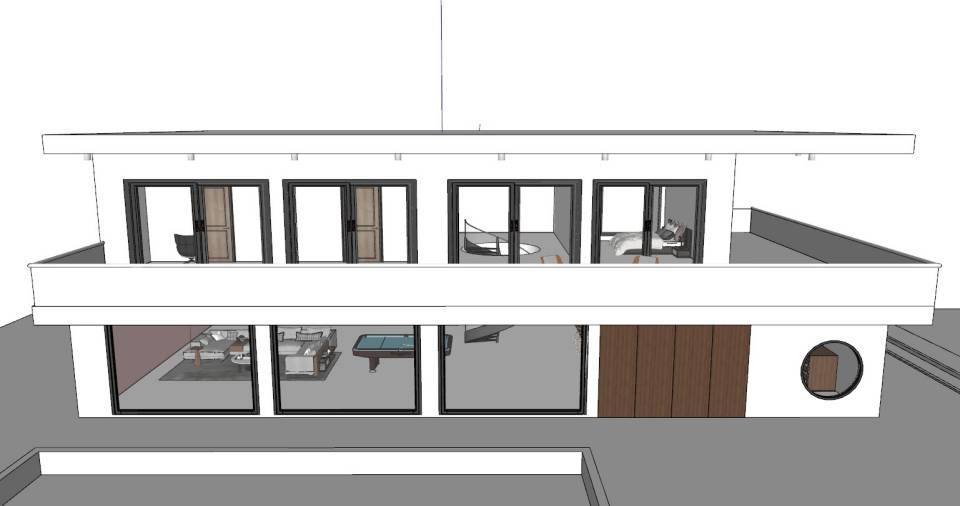 mm5126 แบบบ้านสองชั้นสไตล์โมเดิร์นมินิมอล 3